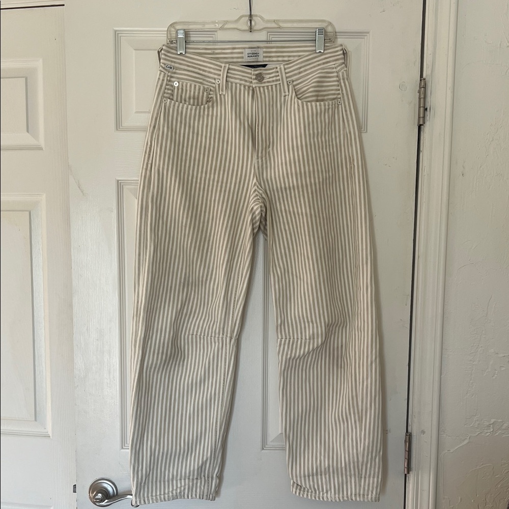 Citizens Of Humanity Miro Striped Relaxed Jeans